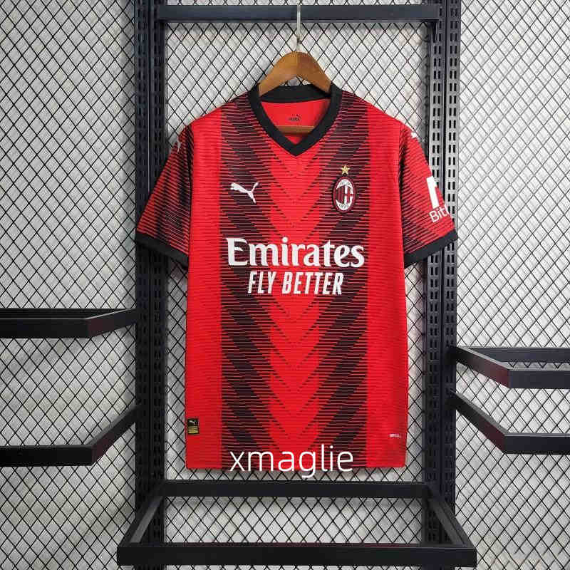 Nuova Maglia AC Milan 2023 2024 home rosso